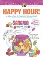 Image of creative haven happy hour a wine beer and cocktails coloring book