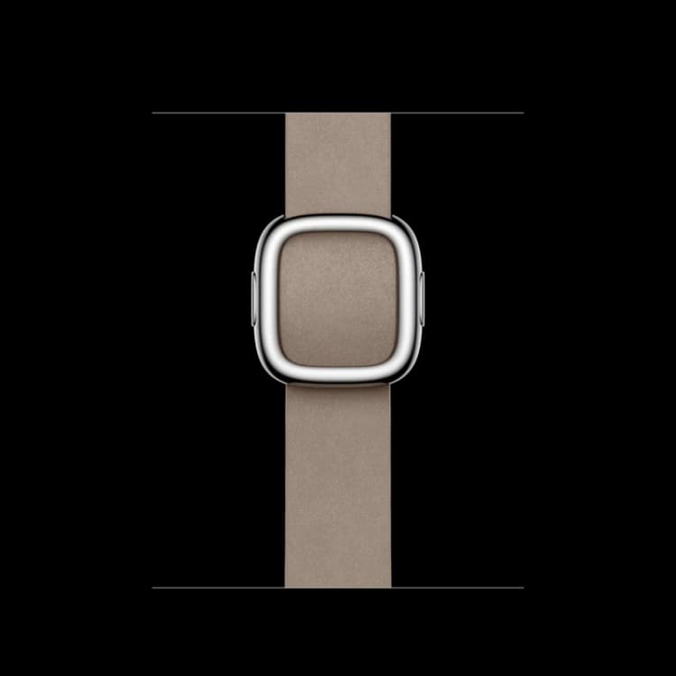 Image of Apple 41mm Tan Modern Buckle - Small MUHE3ZM/A