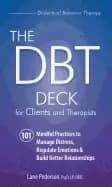 Image of dbt deck for clients and therapists 101 mindful practices to manage distres