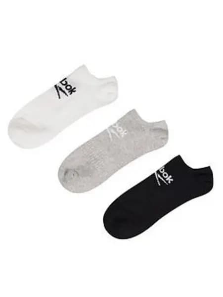 Image of Reebok Trainer Socks - Assorted, Multi, Size 6.5-8, Women