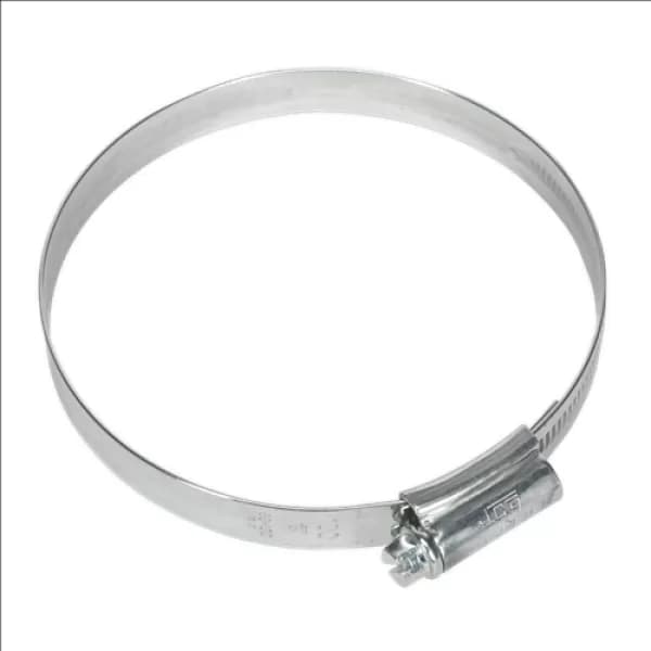 Image of Genuine SEALEY HCJ4X HI-GRIP® Hose Clip Zinc Plated Ø80-100mm Pack of 10