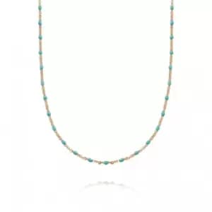 Image of Treasures Turquoise Beaded Necklace BN02_GP