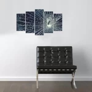 Image of 5MX-137 Multicolor Decorative MDF Painting (5 Pieces)