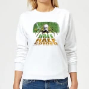 Image of Toy Story Half Doll Half-Spider Womens Sweatshirt - White - 3XL