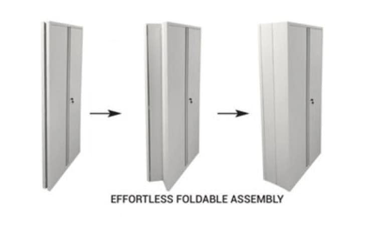 Image of Phoenix SCF Series 2 Door 4 Shelf Steel Storage Cupboard With Key Lock EXR54186PH