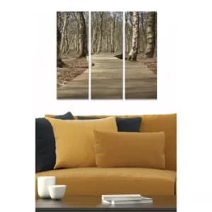 Image of MDF3499213 Multicolor Decorative MDF Painting (3 Pieces)