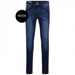 Image of Jack and Jones Skinny Jeans Mens - Mid Wash