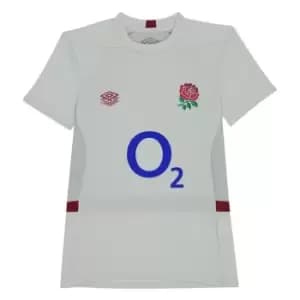 Image of Umbro England Rugby Gym Tee 2023 2024 Juniors - Grey