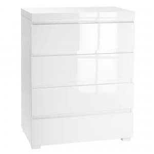 Image of Puro White Chest of Drawers White