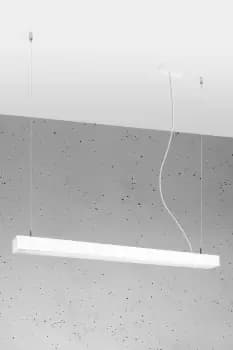 Image of Sollux Pendant Lamp Pine 90 White