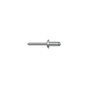 Image of 2.4X4MM Aluminium Dome Head Rivet (Box 100)