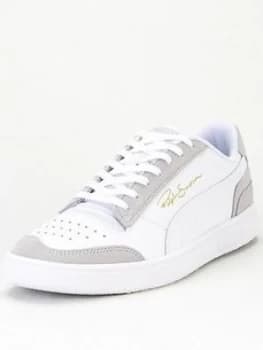 Image of Puma Puma Ralph Sampson Lo Vintage, White/Grey, Size 9, Men