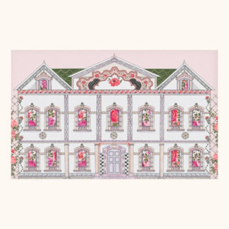 Image of Cath Kidston Doll House Pink Fixed Size Print To Order Mural
