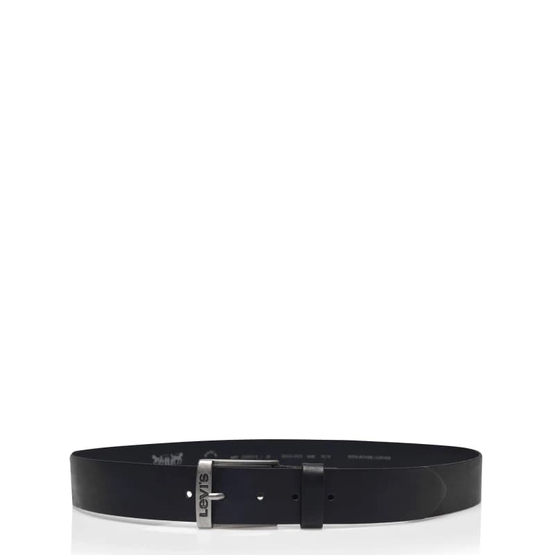 Image of Levis New Duncan Leather Belt - Black L