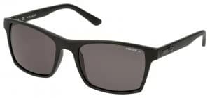 Image of Police Black Plastic Wrap with Grey Polarised Lens.
