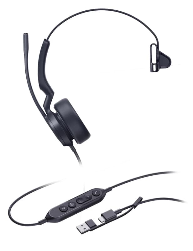 Image of Yealink UH44 Mono Teams USB-C/A