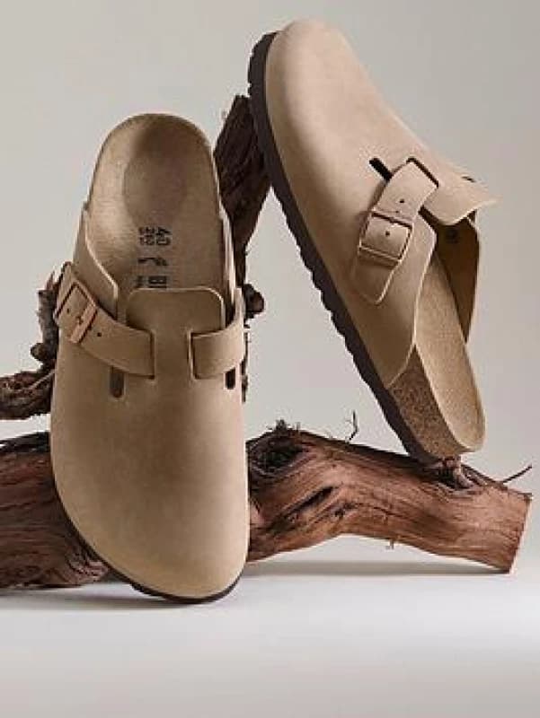 Image of BIRKENSTOCK boston clog sandals in brown Brown UK 5 (EU 38)