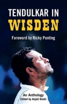Image of Tendulkar in Wisden by Anjali Doshi Hardback