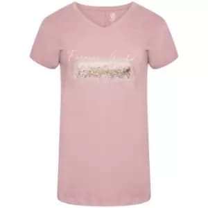 Image of Dare 2B Womens Moments II Casual Cotton Graphic T Shirt UK 10- Bust 34', (86cm)