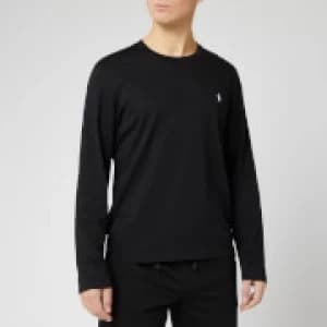 Image of Polo Ralph Lauren Mens Long Sleeve Liquid Jersey T-Shirt - Polo Black - L