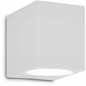 Image of White up 1-light wall light