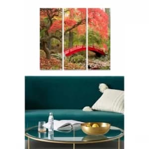 Image of MDF153304361 Multicolor Decorative MDF Painting (3 Pieces)