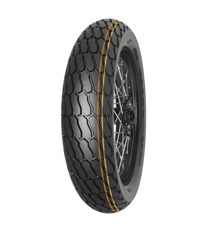 Image of 70001058 - Mitas Flat Track Front Or Rear Tyre /TL 71H 130/80-19" 70001058