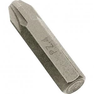 Image of Draper 8mm Hexagon Shank Pozi Impact Screwdriver Bit PZ4 30mm Pack of 1