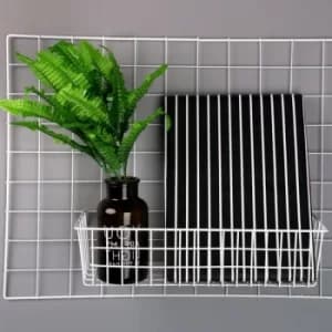 Image of WR014 White Decorative Metal Wall Accessory