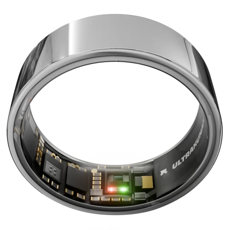 Image of Ability Ultrahuman Ring AIR Bluetooth Smart Ring Space Silver - 11