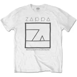 Image of Frank Zappa - Drowning Witch Unisex Large T-Shirt - White