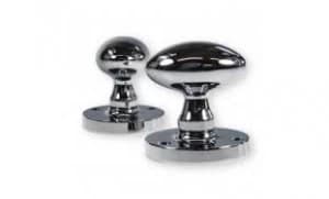 Image of LocksOnline Small Oval Mortice Door Knob Set