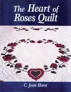 Image of heart of roses quilt