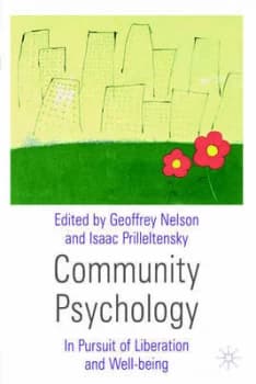 Image of Community Psychology by Geoffrey B Nelson and Isaac Prilleltensky Paperback