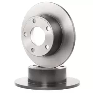Image of BREMBO Brake disc VW,AUDI,SKODA 08.5743.11 4A0615301A,4A0615601A,4A0615601A Brake rotor,Brake discs,Brake rotors 4A0615601A,8E0615601,JZW615601C