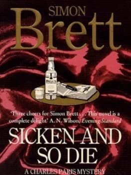 Image of Sicken and so Die by Simon Brett Paperback