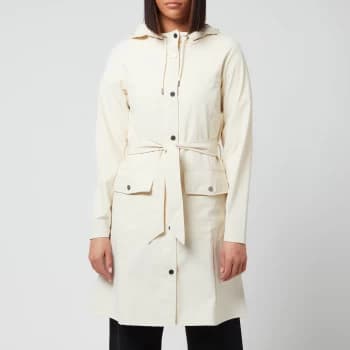 Image of Rains Womens Curve Jacket - Fossil - S