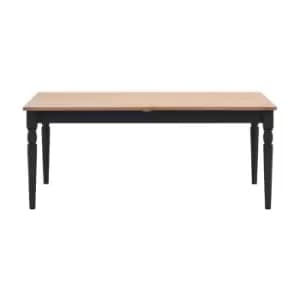 Image of Gallery Interiors Ascot Extending Dining Table in Meteor