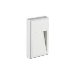 Image of Febe LED Outdoor Flush Wall Light White IP65, 3000K