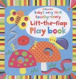 Image of Usborne Babys Very First Touchy-Feely Lift-the-Flap Playbook by Fiona Watt Book