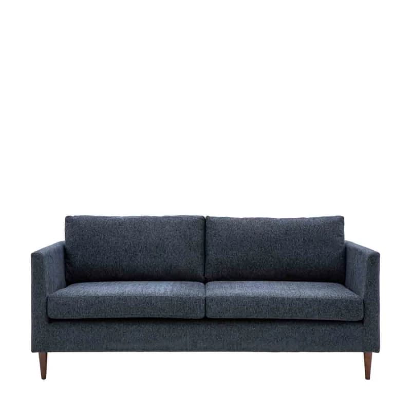 Image of Gallery Interiors Chesterfield Sofa 3 Seater in Charcoal