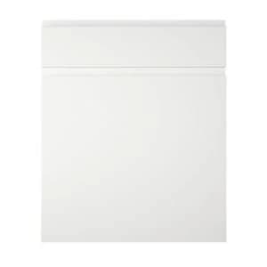 Image of Cooke Lewis Appleby High Gloss White Drawerline door drawer front W600mm Pack of 1