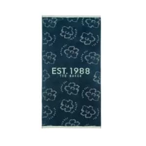 Image of Ted Baker 1988 Beach Towel, Navy
