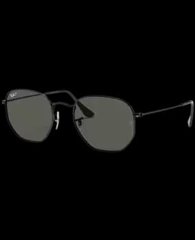 Image of Ray-Ban Gold Hexagonal Metal Green Mens Sunglasses RB3548N 002/58 54 RB3548N 002/58 54