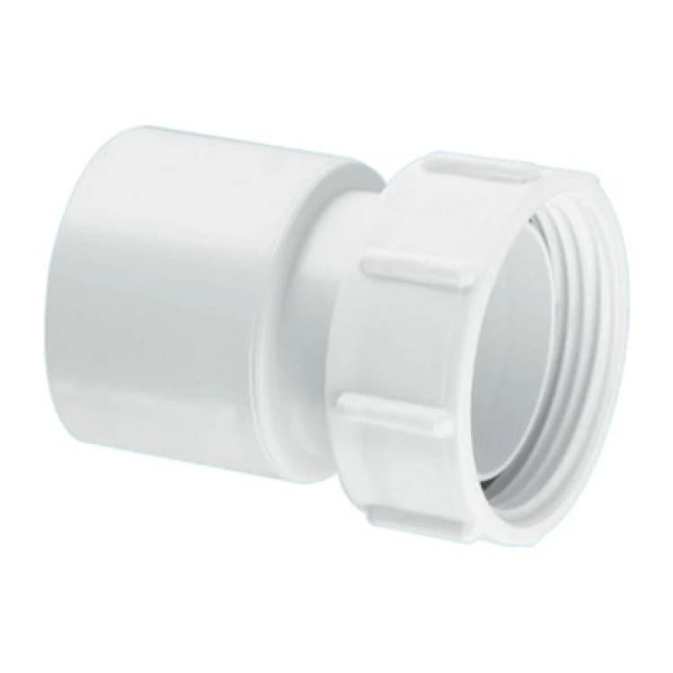 Image of McAlpine T25 1.5" Solvent Weld BSP Coupling White