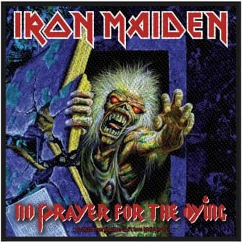 Image of Iron Maiden - No Prayer For the Dying Standard Patch