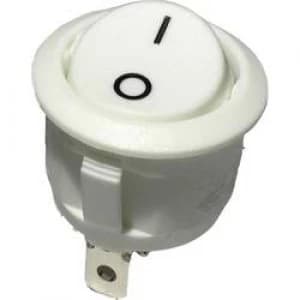 Image of Toggle switch 250 V AC 6 A 1 x OffOn R13 112A W