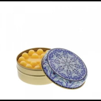 Image of Blue and White Fishtail with Lemon Soap