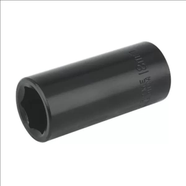 Image of Genuine SEALEY IS3818D Impact Socket 18mm Deep 3/8Sq Drive