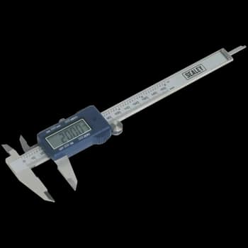 Image of Sealey Electronic Digital Vernier Calipers 150mm